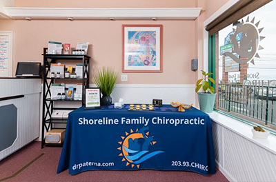 Chiropractic Milford CT Welcome Table