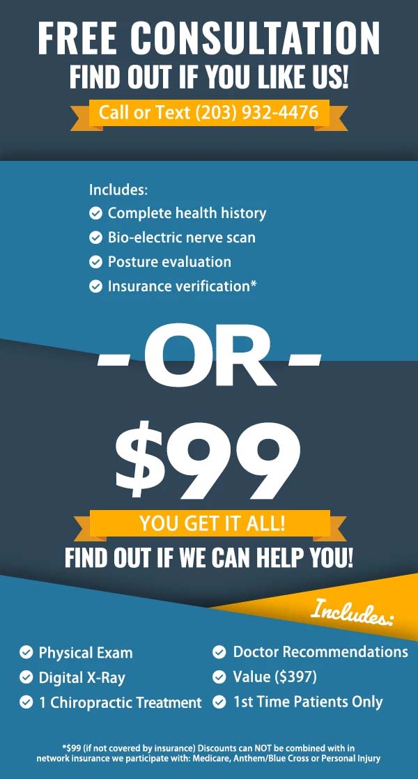Chiropractor Near Me Milford CT New Patient Special Offer