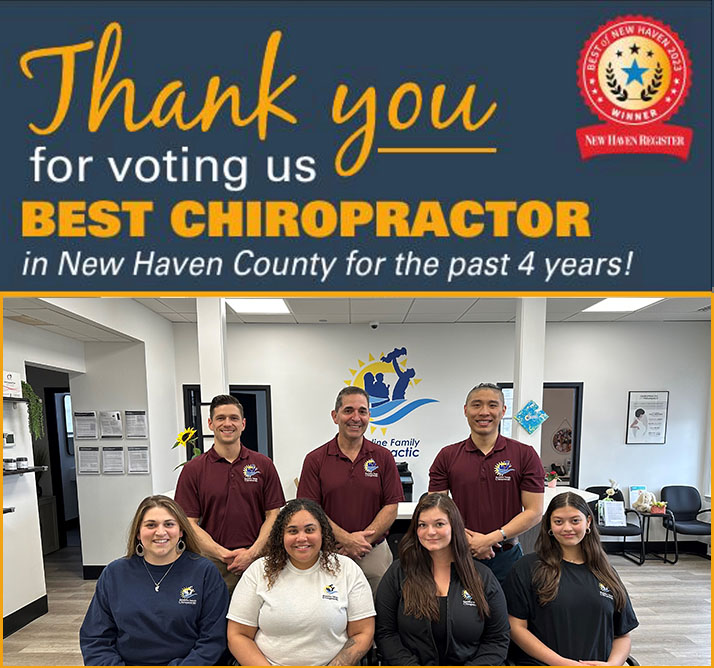 Chiropractor Milford CT Matthew Paterna With Team Best Chiropractor In New Haven County
