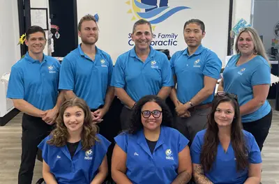 Chiropractor Milford CT Matthew Paterna With Team
