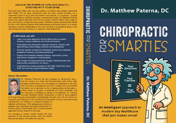 Chiropractic Milford CT Chiropractic For Smarties Book Cover Chiropractic For Smarties Book Cover